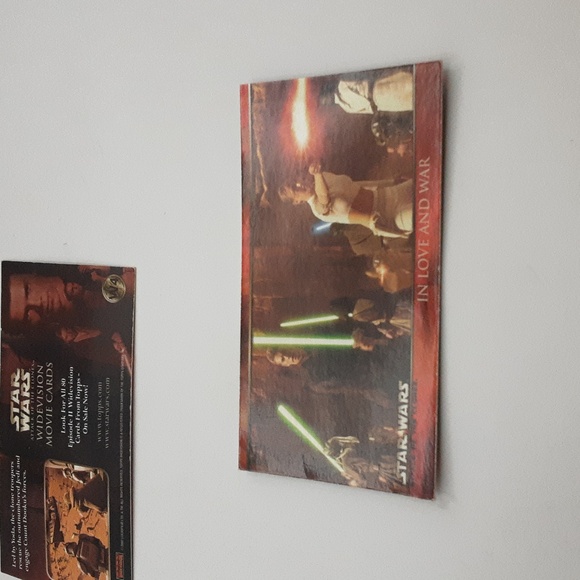 Vintage Star Wars Topps Wide-screen Attack of the Clones Movie Cards - Picture 5 of 13